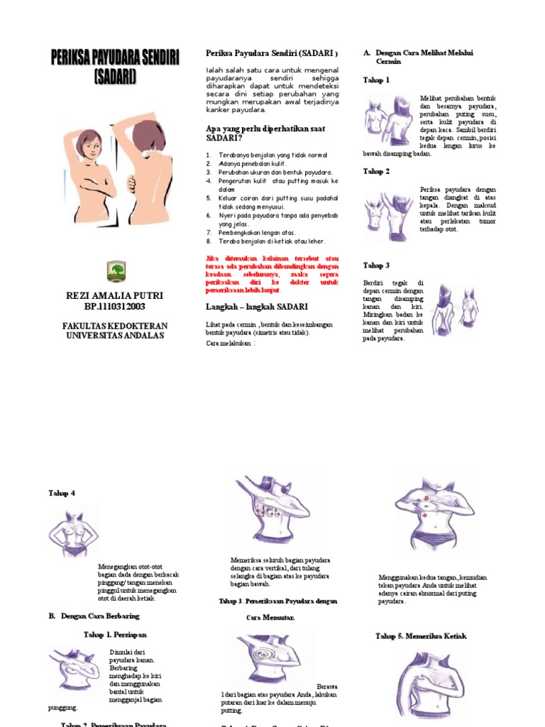 Panduan SADARI untuk Deteksi Dini | PDF | Pengembangan Diri