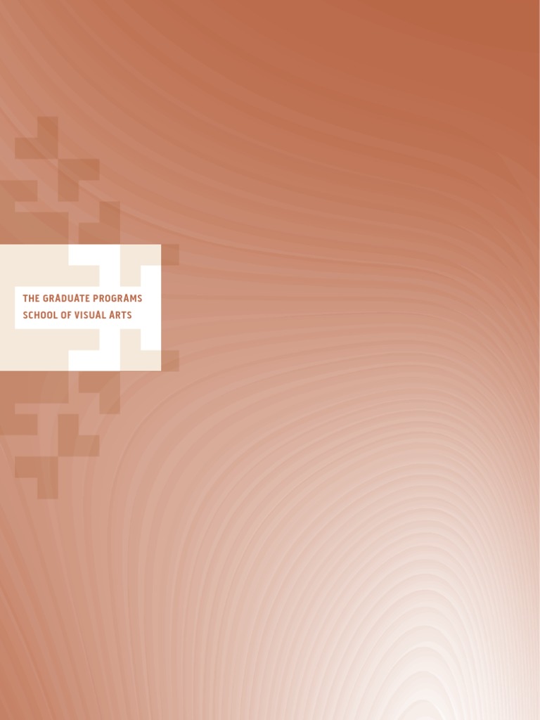 SVA Graduate Catalog PDF Thesis