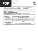 Princípios de Comunicações II - Transmissr e Receptor RF