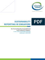 Sustainability Reporting in Singapore 2010-2011