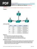 5.1.2.13 Lab - Configuring OSPFv2 On A Multiaccess Network - ILM PDF