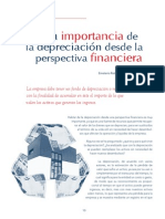 La Importancia de La Depreciación Desde Un Punto de Vista Económico y Financiero