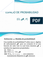 Espacio de Probabilidad - Bulmaro