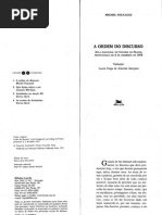 A Ordem Do Discurso - Michel Foucault
