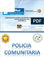 Conceptualizacion de Policia Comunitaria-2015