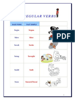 List of Irregular Verbs - Mnemonic Rhyming Groups | PDF | Grammar | Syntax