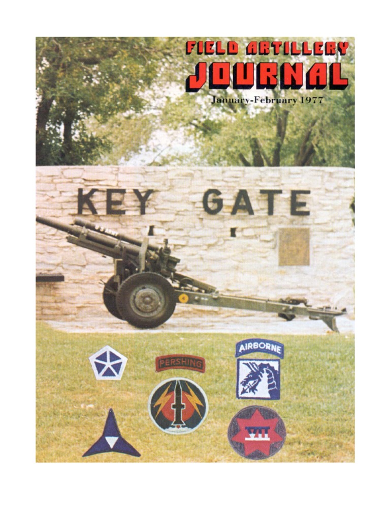 Field Artillery Jan Feb 1977 Full Edition Artillery Battalion