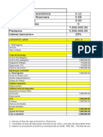 Evaluación Financiera