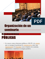 Organización de Un Seminario