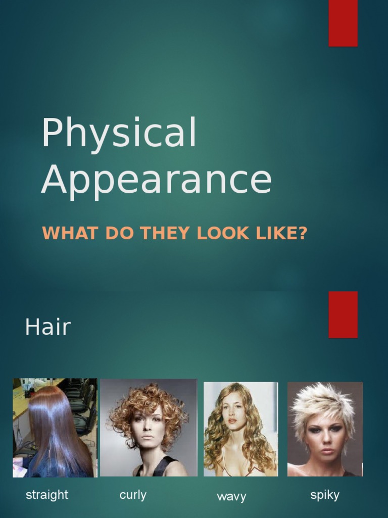 Describing Physical Appearance | PDF | Human Head And Neck ...