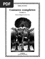 E. Pound - Cantares completos, tomo 1.