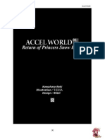 Accel World - Novela 1 - Español