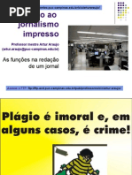 Funções em uma redação