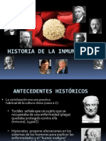 Historia de La Inmunologia