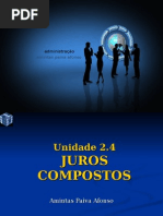 Matematica Unidade 9 -Juros Composto