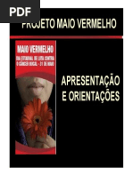 Maio Vermelho Projeto