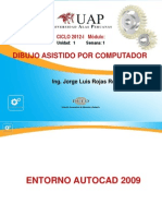 Semana 1 Inicio Del Entorno Autocad PDF