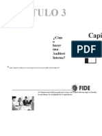 SISTEMAS INTEGRADOS VI. Capitulo 3. Cómo Hacer Una Auditoría Interna