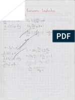 Derivada de Funciones Implícitas