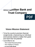 Metropolitan Bank and Trust Company