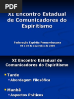 Apresentacao Encontro de Comunicadores Sabado