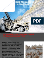 Importancia de La Mineria en El Peru