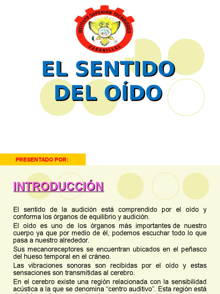 Anatomía y Función del Oído Humano | PDF | Oído | Escuchando