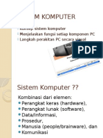 Sistem Komputer (DK)