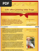 Life After Joining Ishayoga Blogspot in 2013 03 Sadhguru Whe