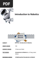 Introduction To Robotics