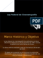 Ley Federal de Cinematografía