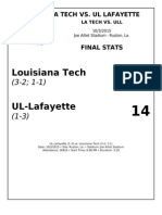 Louisiana Tech vs. Ul Lafayette