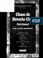 Clases de Derecho Civil Parte General Maria Virginia Bertoldi de Fourcade