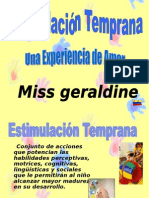 Estimulacion Temprana - Geraldine