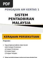 Sistem Pentadbiran Malaysia