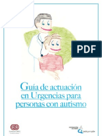 Guia de actuación en Urgencias para personas con autismo