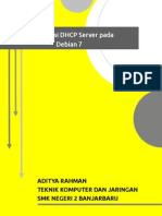 Konfigurasi DHCP Server Pada Debian 7 v1
