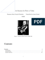 Veracini - Selected Sonatas for Flute or Violin