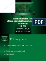 Battery Specifications