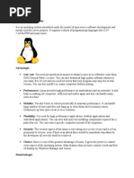 Linux Operating System