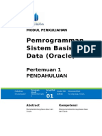 Modul Pemrograman Sistem Basis Data Dan SQL (TM1)