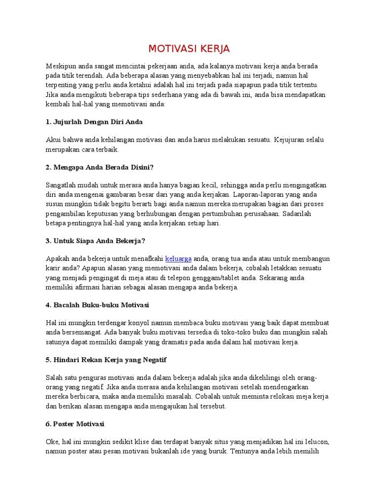 102 Gambar Motivasi Pekerjaan Terbaik