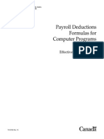 Payroll Formula for Computer Programs