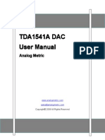 Tda1541a Dac (Blue DAC) User Manual