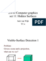 Hidden Surfaces and Visible-Surface Detection Techniques