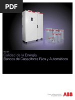 Manual Bancos Automáticos ABB | PDF | Transformador | Condensador