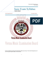 VMEB Music Exam Syllabus