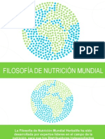 Filosofia de Nutricion Mundial Presentacion Mexico Spanish