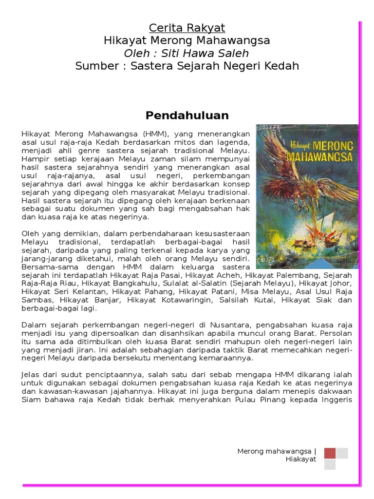 Kumpulan Cerita Rakyat Melayu Riau - Simak Gambar Berikut