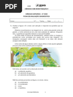 Ficha diagnostica ciencias naturais
